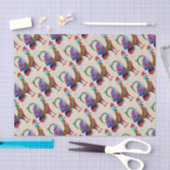 TSP - 0086 -オンドリ-ティッシュペーパー 薄葉紙 (クラフト)