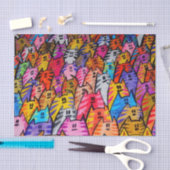 TSP - 0091 -猫-ティッシュペーパー 薄葉紙 (クラフト)