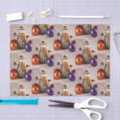 TSP - 099 -雪だるま-ティッシュペーパー 薄葉紙 (クラフト)