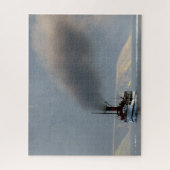 TSS Earnslaw蒸気船1912 ジグソーパズル (縦)