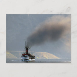 TSS Earnslaw蒸気船1912 ポストカード