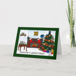 TSSBのクリスマスカード緑 シーズンカード
