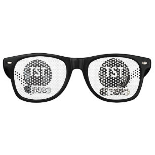 TSTサタン見つかった死んだパーティーシェード、ブラック レトロサングラス