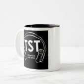 TSTマーチ ツートーンマグカップ (正面左)