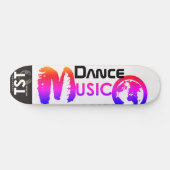 TST ダンスミュージック スケートボード (横)