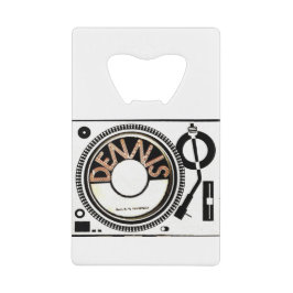 TST /デニスのブランド クレジットカード栓抜き