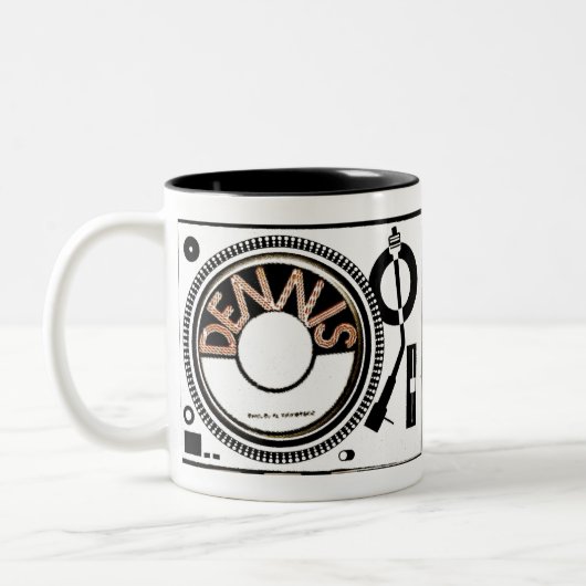 TST /デニスのブランド ツートーンマグカップ (左)