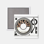 TST /デニスのブランド マグネット (正面/裏面)