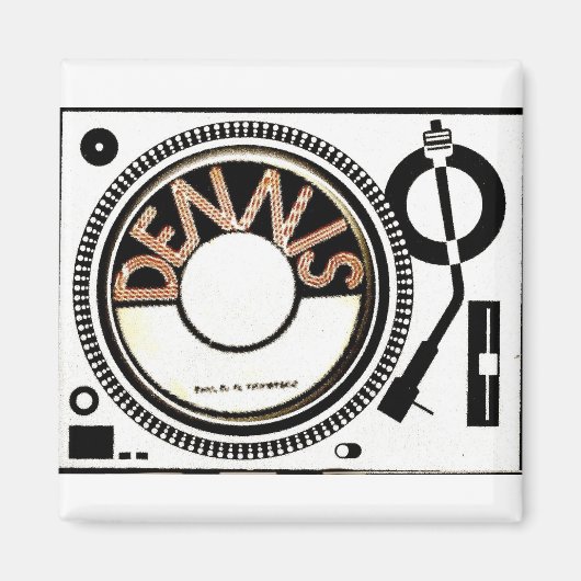 TST /デニスのブランド マグネット (正面)