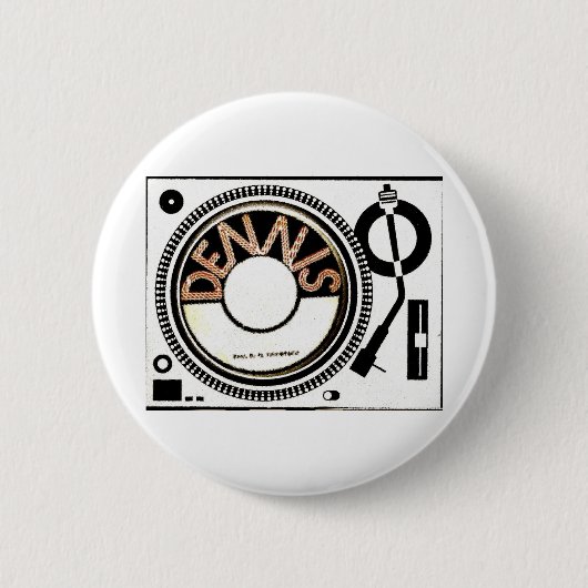 TST /デニスのブランド 缶バッジ (正面)