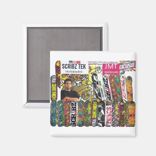 TST/SCRIBZ マグネット (正面/裏面)