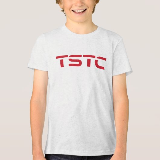 TSTCブロックロゴ18 トライブレンドＴシャツ (正面)