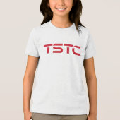 TSTCブロックロゴ18 トライブレンドＴシャツ (正面)