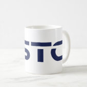 TSTCブロックロゴ コーヒーマグカップ (正面右)