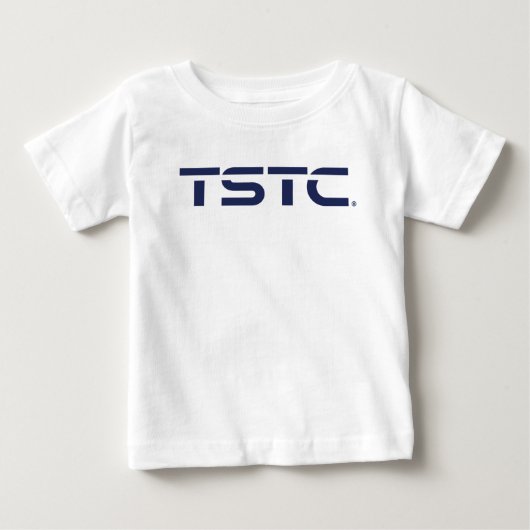 TSTCブロックロゴ ベビーTシャツ (正面)