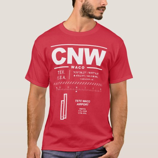 TSTCワコ空港CNW Tシャツ (正面)
