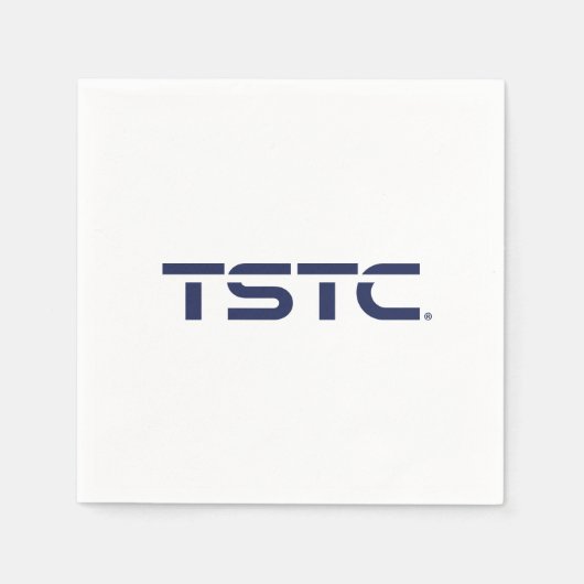 TSTC Block Logo スタンダードカクテルナプキン (正面)