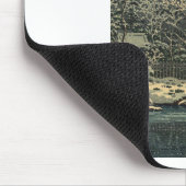 Tsuchiya Koitsuの土屋光逸のSumidagawaの森林東京 マウスパッド (コーナー)