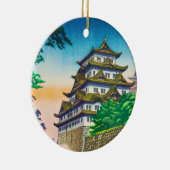 Tsuchiya Koitsu名古屋の城の向こうずねのhangaの景色 セラミックオーナメント (右)