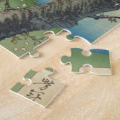 Tsukioka Yoshitoshi - YoshitsuneおよびBenkei ジグソーパズル (側面)