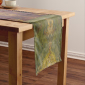 Tsukuyomi紫色 ショートテーブルランナー (インサイチュ)