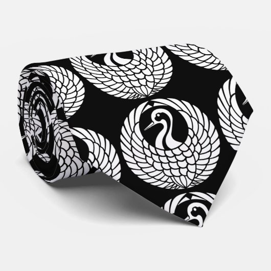 Tsuru Crane tie ネクタイ (ロール)