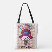 Tsuruko Manju トートバッグ (裏面)
