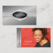 TTのダイヤモンドの至福のEnblemの写真カード 名刺 (正面/裏面)