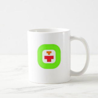 TTのロゴのマグ コーヒーマグカップ