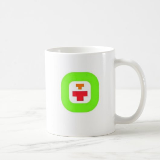 TTのロゴのマグ コーヒーマグカップ (右)
