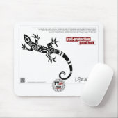 TTの意味-トカゲ マウスパッド (マウス)