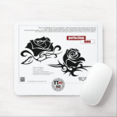 TTの意味-バラ マウスパッド (マウス)