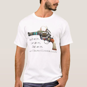 TTの服装のデザイン"Toolgun " Tシャツ