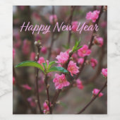 Ttハッếプ新年Xuan Giap薄いドラゴン2024 ワインラベル (シングルラベル)