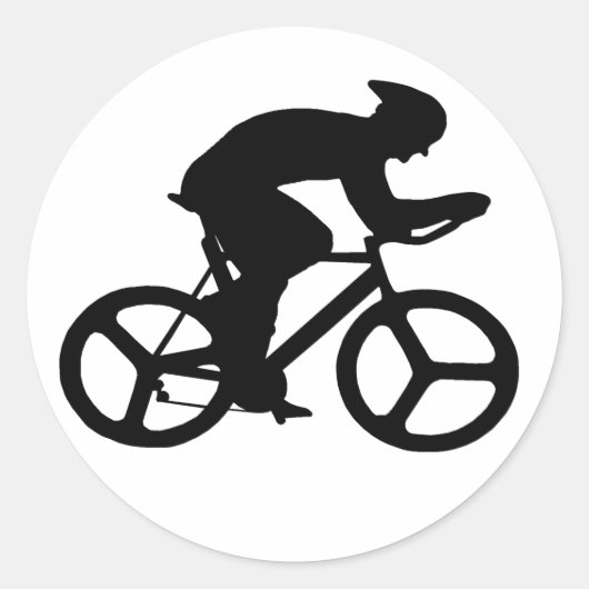 TTマンステッカー ラウンドシール (正面)