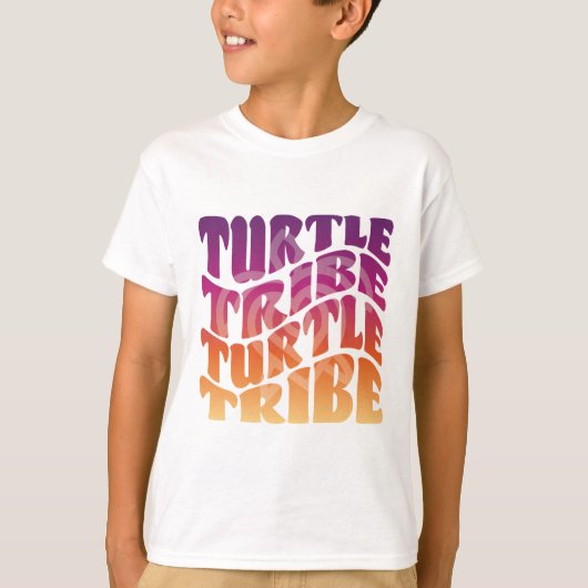 TT波形 Tシャツ (正面)