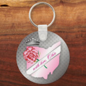 TT – オハイオ州美しいページェント キーホルダー (正面)