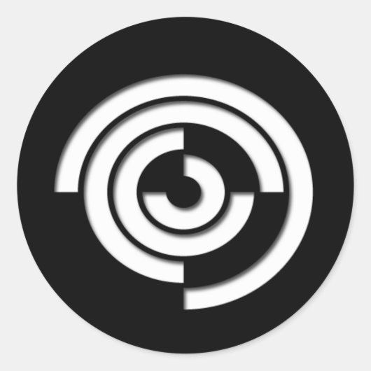 TTCステッカー ラウンドシール (正面)