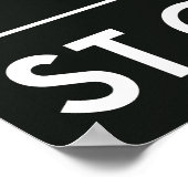 TTC地下鉄の目的地の標識v2 ポスター (角)