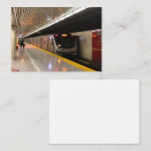 TTC トロント地下鉄 ローレンス駅 ノートカード (正面/裏面)
