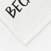 Ttery Because Murder Is Wrong Funny Cat Funny Tter フリースブランケット (角)