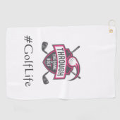 TTGOGゴルフタオル ゴルフタオル (横)