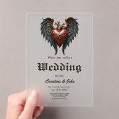 TThe pulsating heart of mechanics,  アクリル招待状 (インサイチュ (ポータブル))