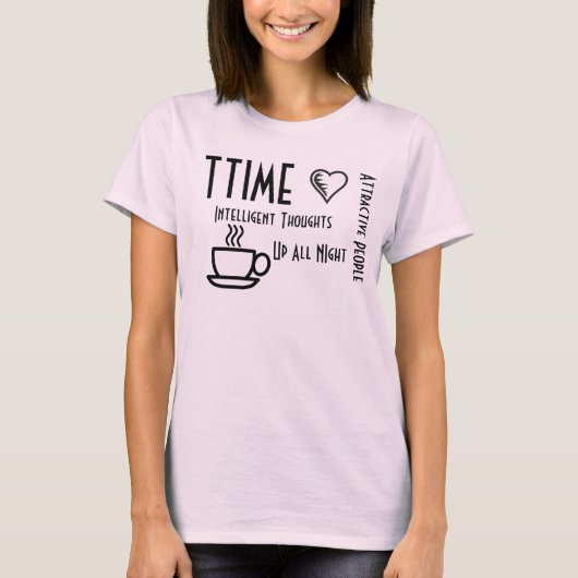 TTIMEの雑談 Tシャツ (正面)