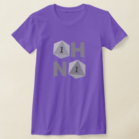 TTRPG女子おもしろいTシャツ(Oh No TTRPG) Tシャツ (レイダウン)