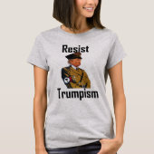 ttrumpismに抵抗して下さい tシャツ (正面)