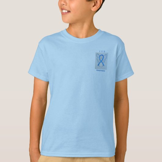 TTS認識度リボンエンジェルカスタムーT型 Tシャツ (正面)