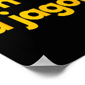 Ttsburgh Funny Don't Be A Jagoff Pennsylvania Home ポスター (角)