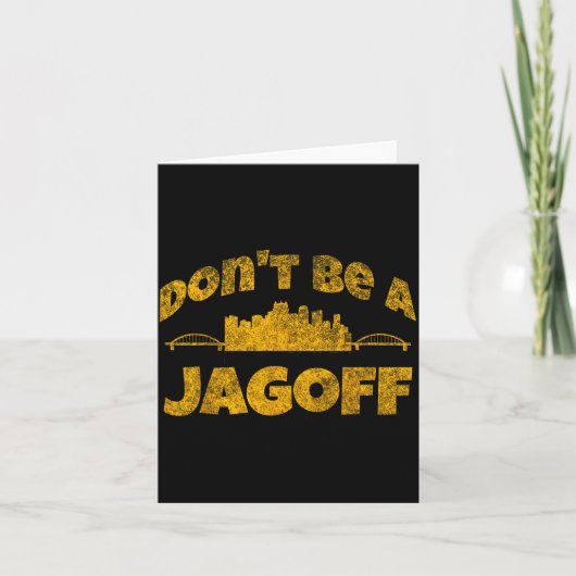 Ttsburgh Jagoff Yinz Funny Yinzer Steel City 412 H カード (正面)