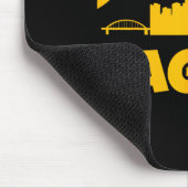 Ttsburgh Jagoff Yinz Funny Yinzer Steel City 412 H マウスパッド (コーナー)